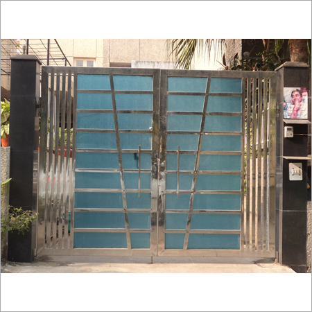 स्टेनलेस स्टील मुख्य द्वार