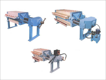 Filter Press with Different Types of Closing Devices & Sizes