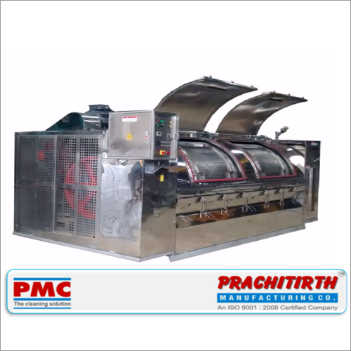 Industrial Washing Machine - 500kg Capacity, Stainless Steel, Micro PLC Control, Semi-Automatic Operation | Features: Durable, Safe Use, 3500mL Drum Capacity, Efficient Heating Options