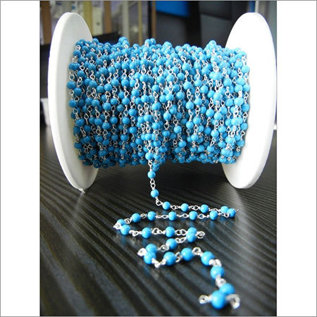Turquoise Beaded Chain