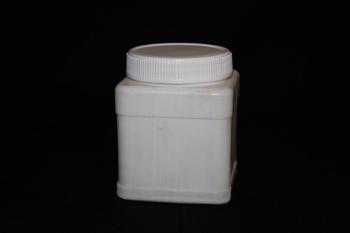 White Square Small Jar