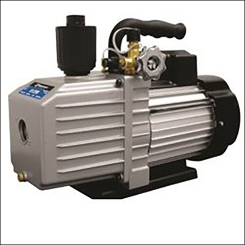 MasterCool Rotary Vane Deep Vacuum Pumps - Mild Steel, 110-440 Volt , Grey and Black for Industrial and Laboratory Use
