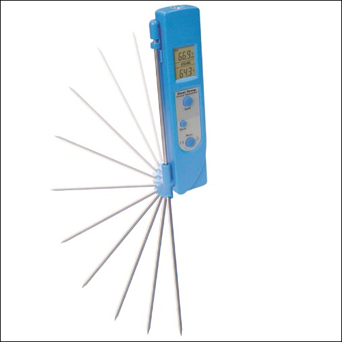 Master Cool Dual Temp Infrared And Pob Thermometer - Color: Sky Blue