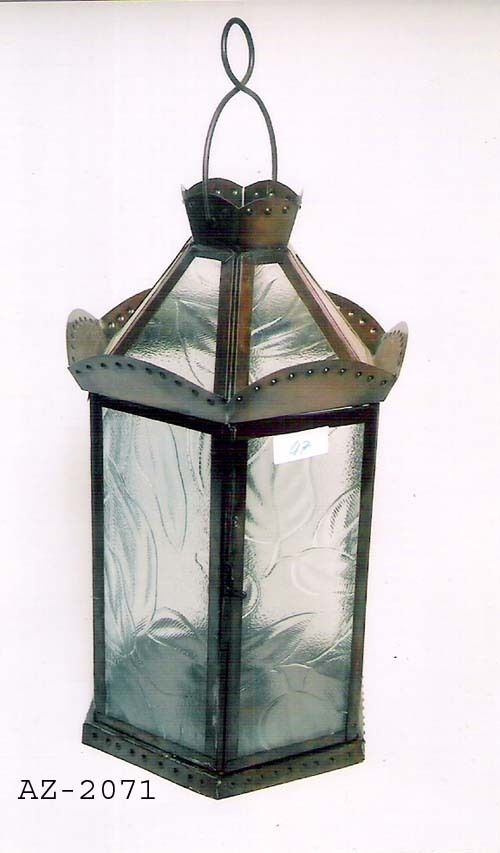 Iron Glass Lantern