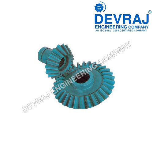 Bevel Helical Gearbox - Stainless Steel, Different Available Sizes, Blue Color | Bevel/Miter Gearing Arrangement, 220 Voltage