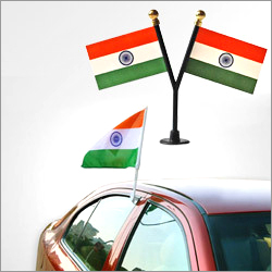 डैश बोर्ड कार झंडा