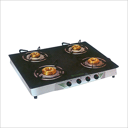चार बर्नर गैस स्टोव
