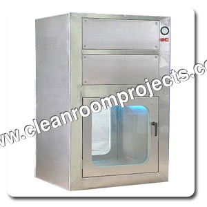 Pass Box - Stainless Steel Construction, Customizable Capacity & Specifications, Double Hollow Toughened Glass Observation Window, Ideal for Food, Pharmaceutical, and Electronics Industries