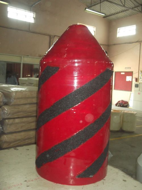 Fully Coated Foam Pig With Silicon Carbide Strap