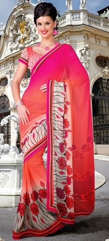 भारत में जॉरजेट साड़ी