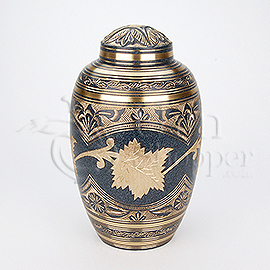 मार्बल पेटिना ब्रास मेटल श्मशान कलश