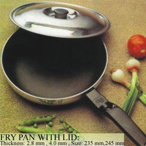 Non-stick Frying pan with lid