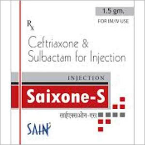 Ceftriaxone और Sulbactam का इंजेक्शन के लिए