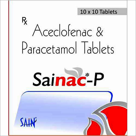 Aceclofenac & Paracetamol Tablets