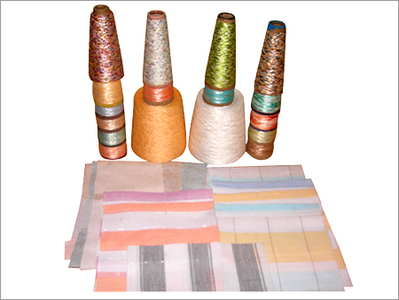 फ़ैब्रिक के साथ जूट यार्न