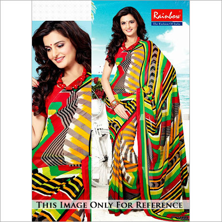 Designer Printed Sarees