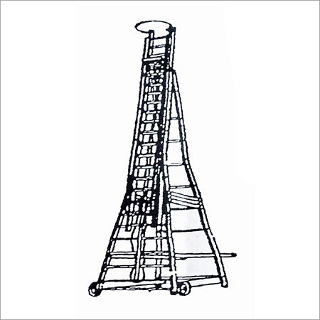 एल्यूमिनियम सेल्फ सपोर्ट एक्सटेंशन सीढ़ी