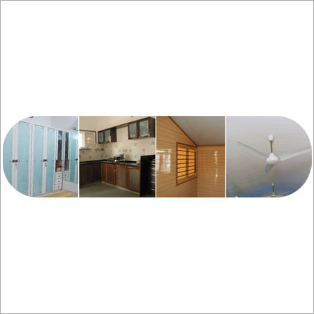 UPVC मॉड्यूलर किचन