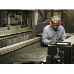 Slotted Screen - Color: Sliver