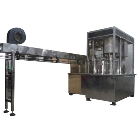 90 BPM rinsing filling & capping मशीन