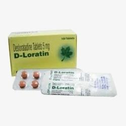 Desloratadine Tablet - 10mg, Allergy Relief for Adults and Children