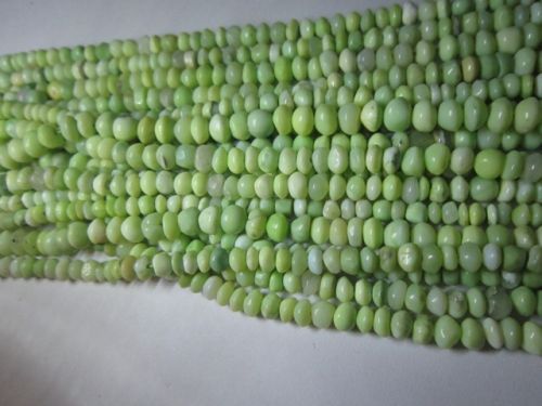 राउंड ब्रिलियंट कट ग्रीन ओपल रोंडेल