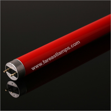 लाल फ्लूरोसेन्ट लैंप