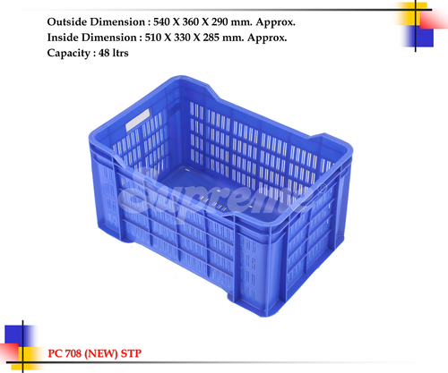 सब्जी प्लास्टिक बक्से