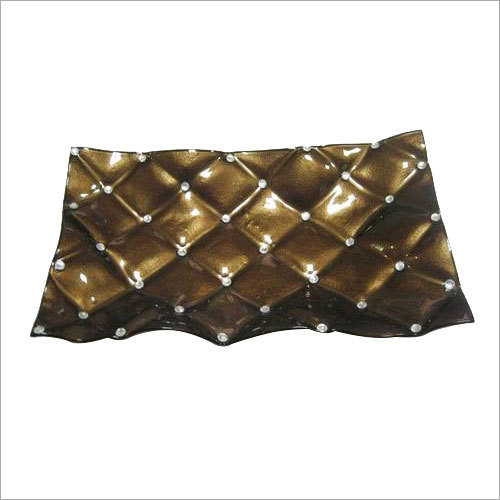 कांच का आयताकार प्लेट