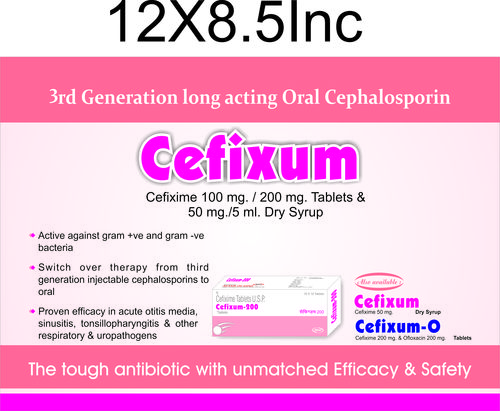 Cefixum  General Medicines