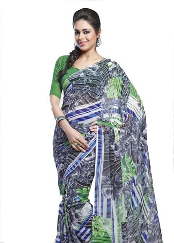 Printed Georgette Sarees