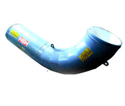 एल्युमिना सिरेमिक लाइन्ड कोल पाइप बेंड्स