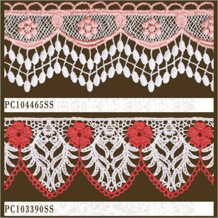 मल्टी कलर्ड वेवेन लेस