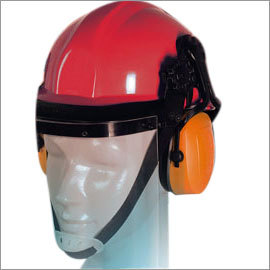 Slot Fix Ear Muff, Industrial Helmet