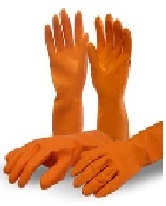 रबर के दस्ताने