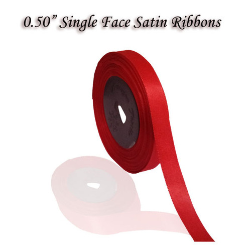 प्लेन सिंगल सैटिन रिबन
