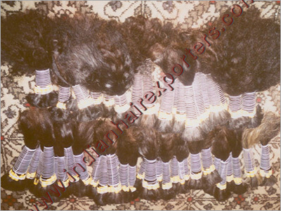 Indian Remy Wavy Bulk Human Hair - Remy Grade, Black Color | Perfect for Girls and Women