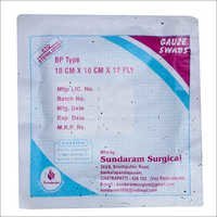 व्हाइट स्टेराइल गौज़ स्वैब्स