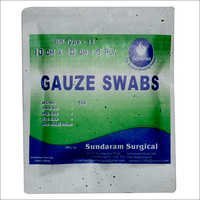 व्हाइट प्लेन गौज़ स्वैब्स