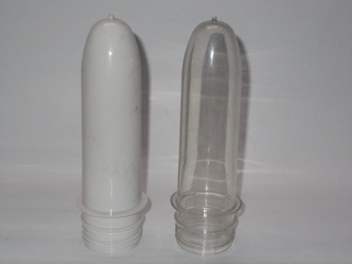 Pet Preforms - 46 mm Size, Transparent Rigid Plastic | Polypropylene Material, Ideal for Custom Bottle Production