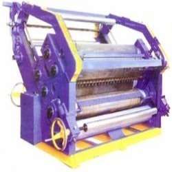 Oblique Type Single Face Paper Corrugating Machine