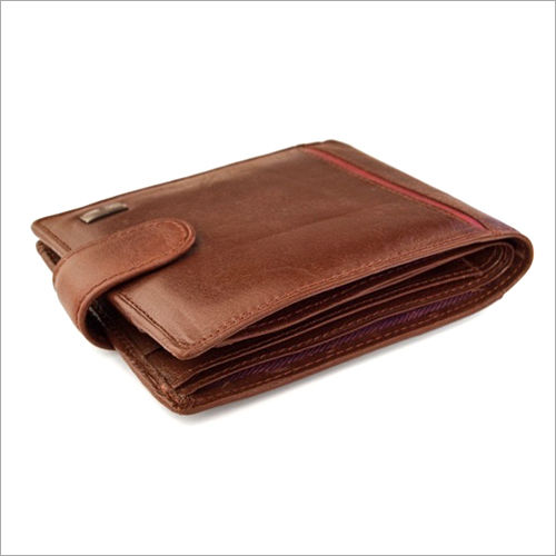 Mens Brown Leather Wallet