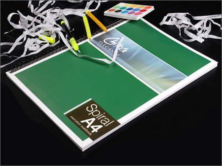 सर्पिल व्यायाम नोटबुक