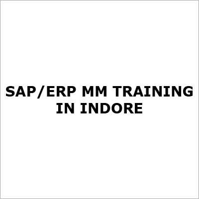 SAP-ERP MM प्रशिक्षण सेवाएँ