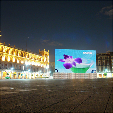 आउटडोर फुल कलर सुपर फ्लक्स एलईडी डिस्प्ले