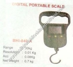 डिजिटल पोर्टेबल स्केल