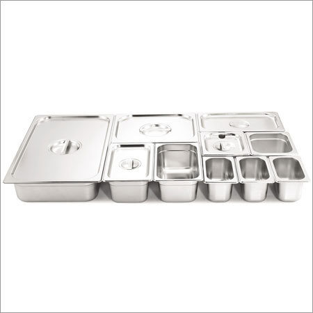 स्टेनलेस स्टील का खाना रखने का ट्रे