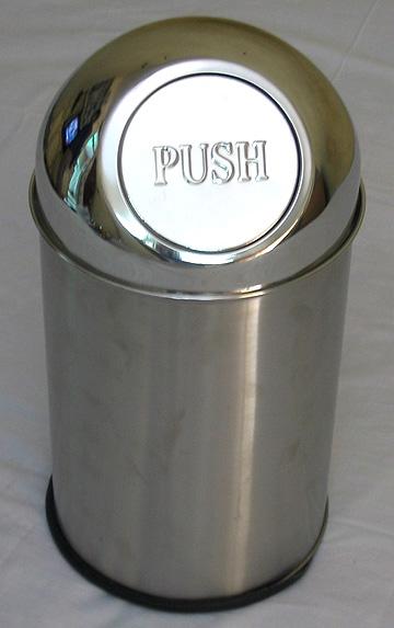 Push Button Dust Bin