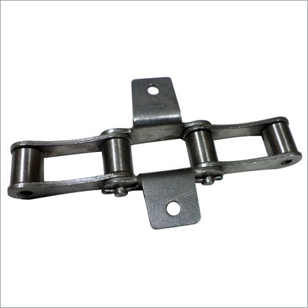 Steel Conveyor Chains - Stainless Steel, Custom Length, Metallic Color | Rugged, Corrosion Resistant, Durable Design for Food Processing Applications