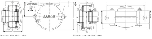 TVN श्रृंखला प्लमर ब्लॉक हाउसिंग